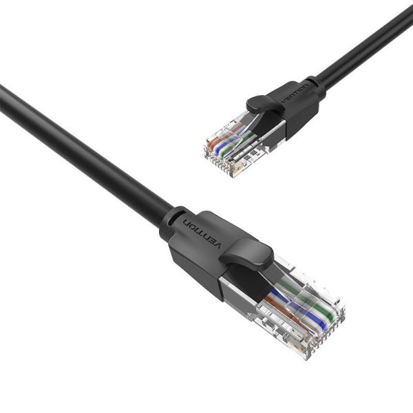 Kabel sieciowy UTP CAT6 Vention IBEBN RJ45 Ethernet 1000Mbps 15m czarny - Image 4