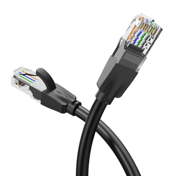Kabel sieciowy UTP CAT6 Vention IBEBN RJ45 Ethernet 1000Mbps 15m czarny - Image 5