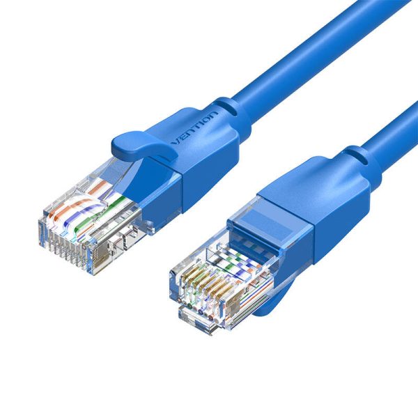 Network Cable UTP CAT6 Vention IBELG RJ45 Ethernet 1000Mbps 1.5m Blue - Image 3