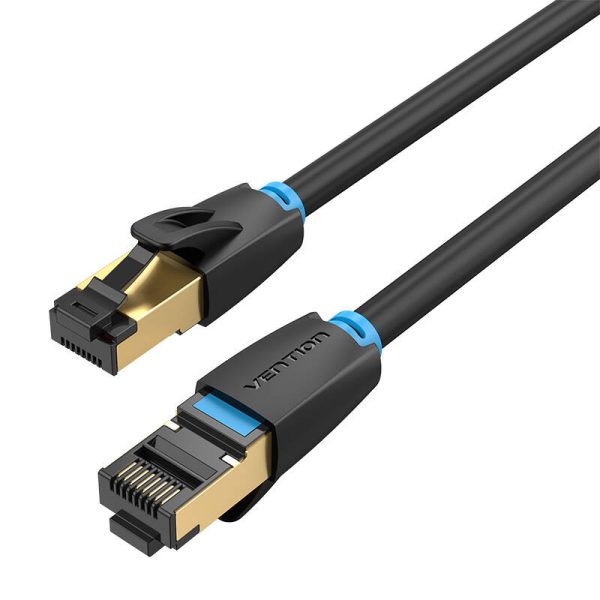 Network Cable CAT8 SFTP Vention IKABI RJ45 Ethernet 40Gbps 3m Black - Image 5