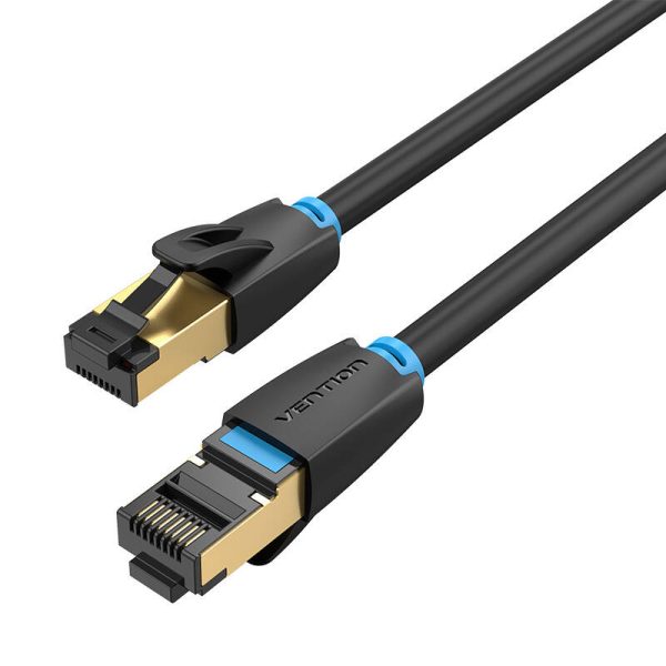 Network cable CAT8 SFTP Vention IKABQ RJ45 Ethernet 40Gbps 20m Black - Image 3