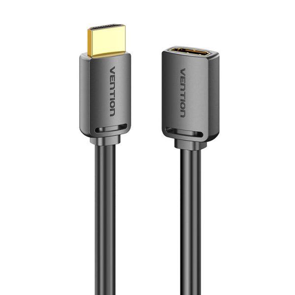 HDMI 2.0 Male to HDMI 2.0 Female Extension Cable Vention AHCBJ 5m, 4K 60Hz, (Black) - Image 2
