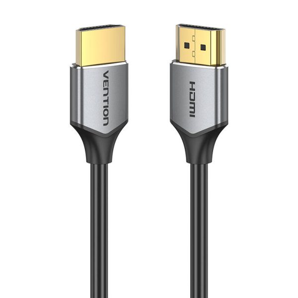 Ultra Thin HDMI HD Cable Vention ALEHF 1m 4K 60Hz (Gray) - Image 2