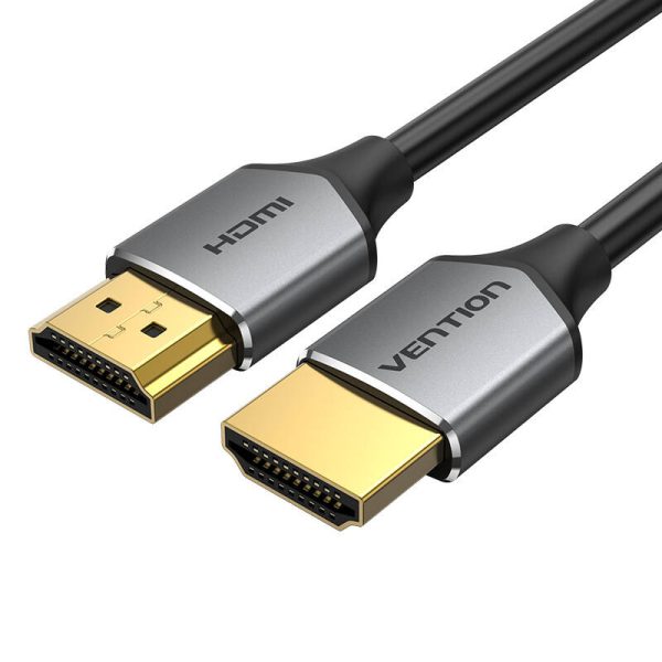 Ultra Thin HDMI HD Cable Vention ALEHF 1m 4K 60Hz (Gray) - Image 4