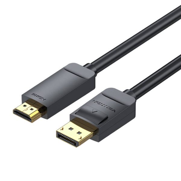 DisplayPort 1.2 to HDMI 1.4 Cable Vention HAGBH 2m, 4K 30Hz (Black) - Image 6