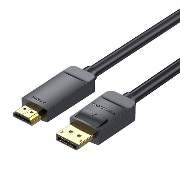DisplayPort 1.2 to HDMI 1.4 Cable Vention HAGBI 3m, 4K 30Hz (Black) - Image 6