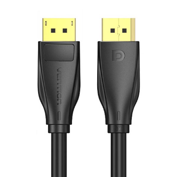 DisplayPort 1.4 Cable Vention HCDBG 1,5m, 8K 60Hz/ 4K 120Hz (black) - Image 4