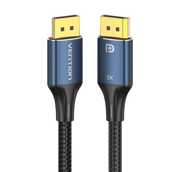 DisplayPort 1.4 Cable Vention HCELF 1m, 8K 60Hz/ 4K 120Hz (blue) - Image 2