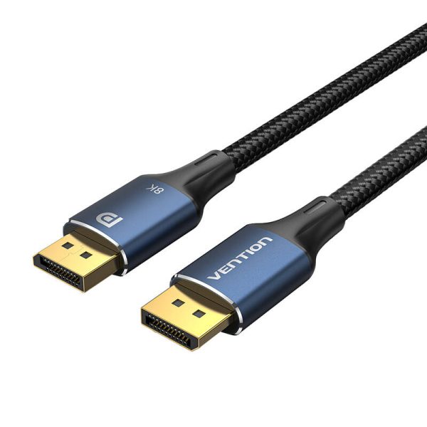 DisplayPort 1.4 Cable Vention HCELF 1m, 8K 60Hz/ 4K 120Hz (blue) - Image 4