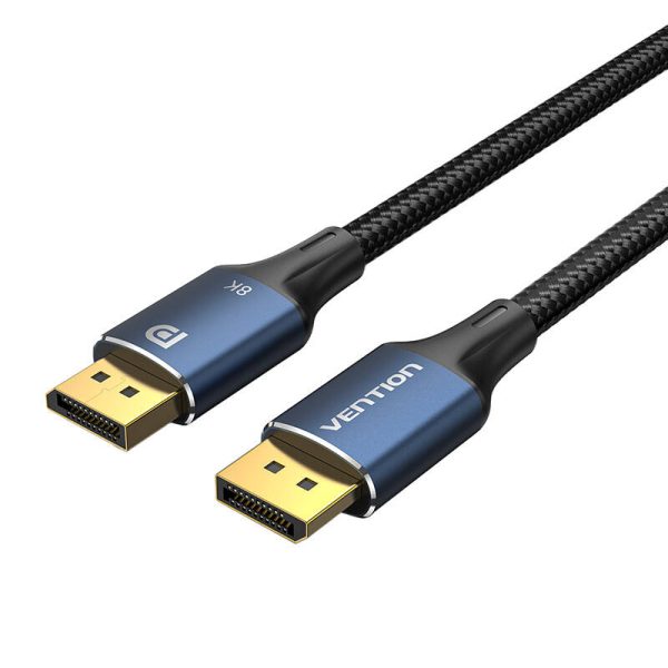 DisplayPort 1.4 Cable Vention HCELH 2m, 8K 60Hz/ 4K 120Hz (blue) - Image 4
