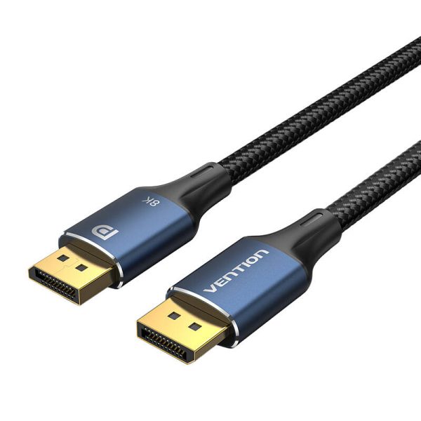 DisplayPort 1.4 Cable Vention HCELJ 5m, 8K 60Hz/ 4K 120Hz (blue) - Image 4