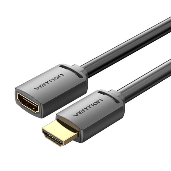 HDMI 2.0 Male to HDMI 2.0 Female Extension Cable Vention AHCBD 0,5m, 4K 60Hz, (Black) - Image 4