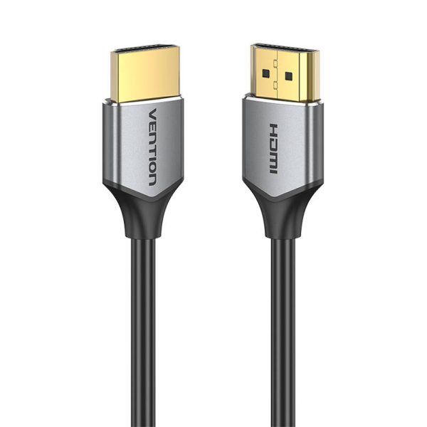Ultra Thin HDMI Cable Vention ALEHD 0.5m 4K 60Hz (Gray) - Image 2