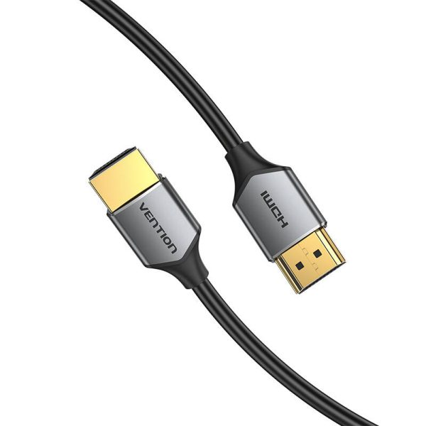 Ultra Thin HDMI Cable Vention ALEHD 0.5m 4K 60Hz (Gray) - Image 4