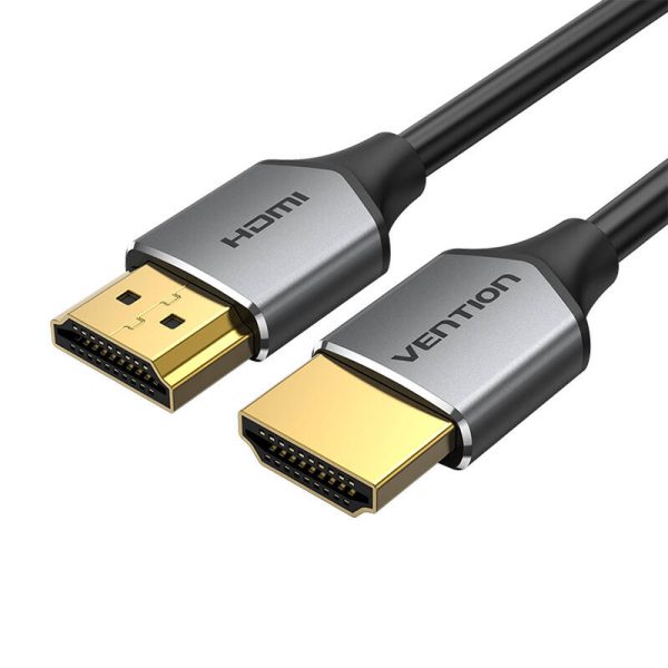 Ultra Thin HDMI Cable Vention ALEHD 0.5m 4K 60Hz (Gray) - Image 5
