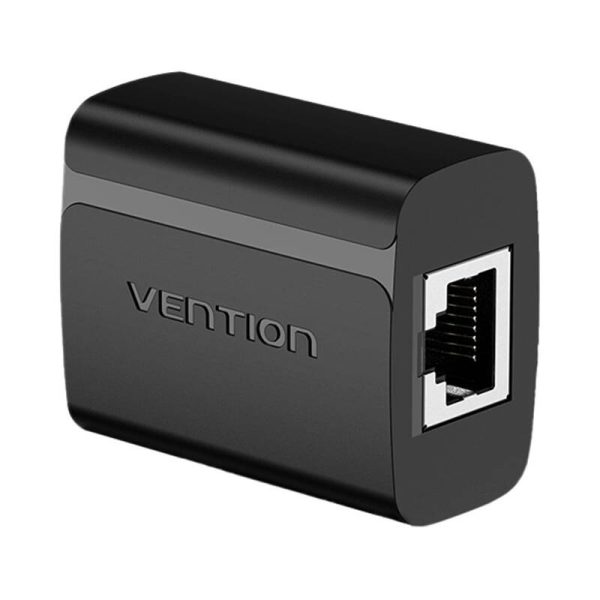 RJ45 PVC Splitter Adapter Vention IPTB0 2pcs Black