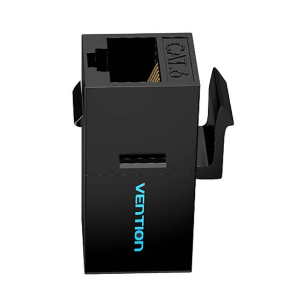Keystone Jack Cat.6 UTP Vention IPGB0, black - Image 2