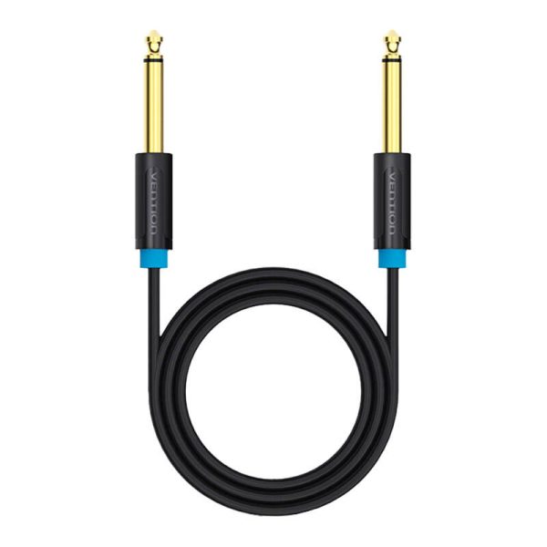 Audio Cable TS 6.35mm Vention BAABJ 5m (black) - Image 3