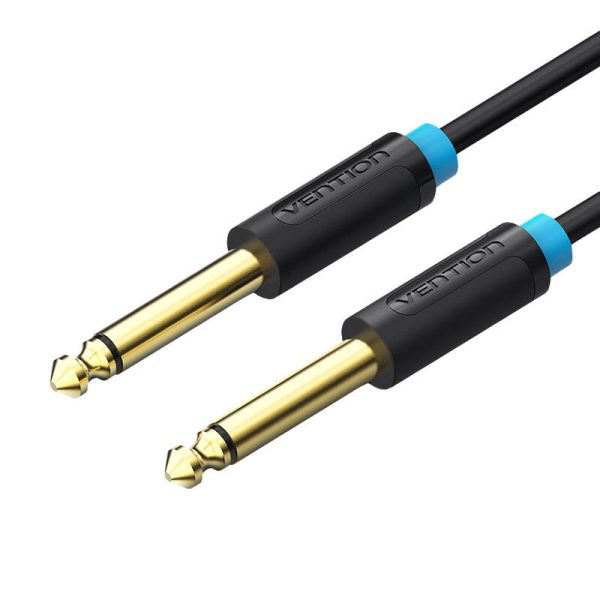 Audio Cable TS 6.35mm Vention BAABJ 5m (black) - Image 2