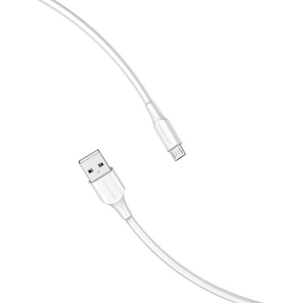 Cable USB 2.0 to Micro USB Vention CTIWF 2A 1m (white) - Image 3