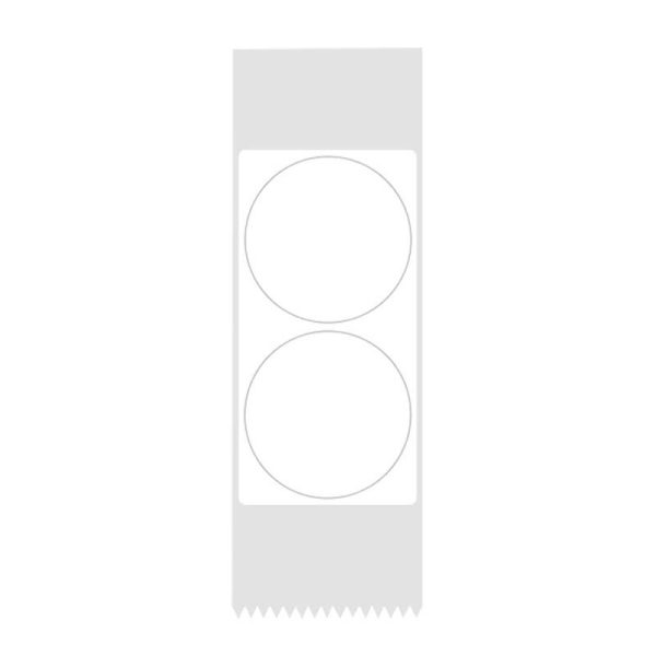 Thermal labels Niimbot stickers  T 14x28mm 220 psc (White Round) - Image 2