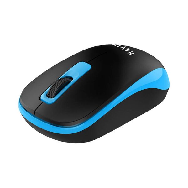Wireless mouse Havit  MS626GT (black and blue) - Image 4