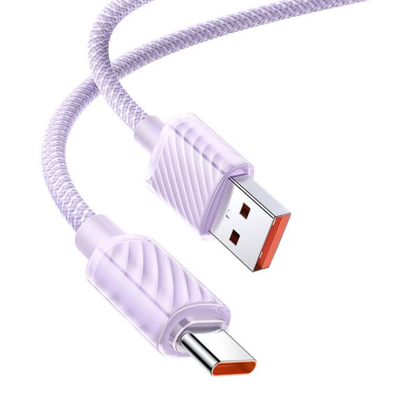 Cable USB-A to USB-C Mcdodo CA-3655, 100W, 2m (purple) - Image 3