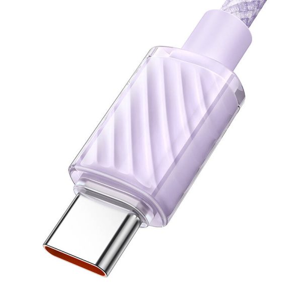 Cable USB-A to USB-C Mcdodo CA-3655, 100W, 2m (purple) - Image 4