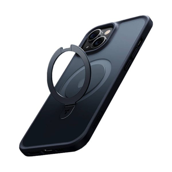 Torras phone case UPRO Ostand Matte for iPhone 15 (black) - Image 3