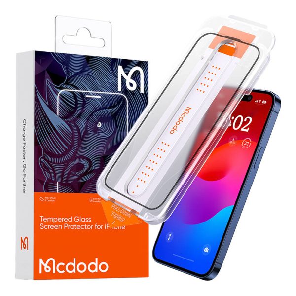 Mcdodo PF-5363 Tempered glass for iPhone 15 Pro Max - Image 2