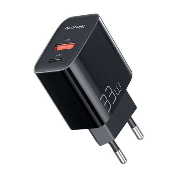 Charger GaN 33W Mcdodo CH-0921 USB-C, USB-A (black) - Image 2