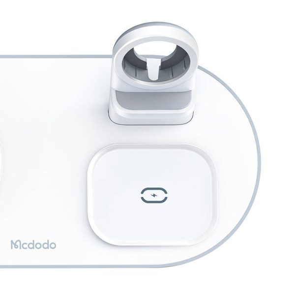 Wireless Charger Mcdodo CH-7060 3 in 1 15W (mobile/TWS/Apple watch) (white) - Image 5