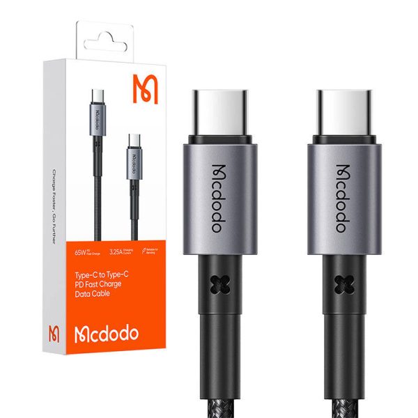 Cable USB-C to USB-C Mcdodo CA-3131 , 65W, 1,5m (black) - Image 3