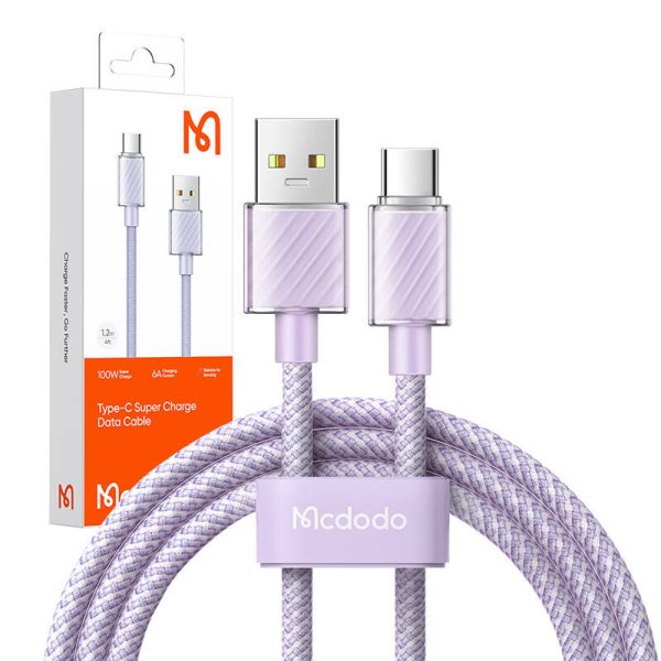 Cable USB-A to Lightning Mcdodo CA-3652, 1.2m (purple) - Image 3