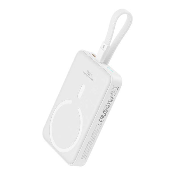 Powerbank Baseus Magnetic Mini 10000mAh, Lightning 20W MagSafe (white) - Image 5