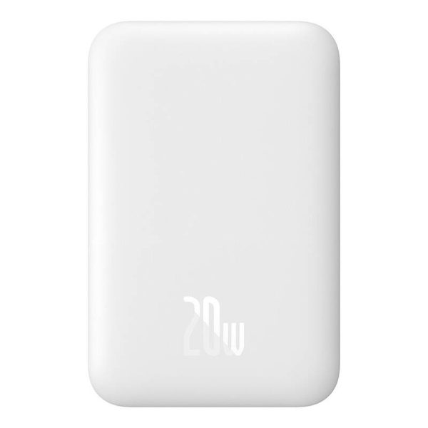 Powerbank Baseus Magnetic Mini 6000mAh 20W MagSafe (white) - Image 2