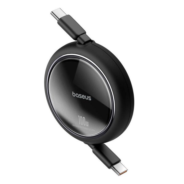 Cable USB-C to USB-C Baseus Free2Draw, PD, 100W, 1m (black) - Image 2