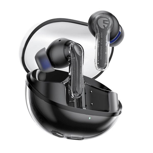 Earphones Soundpeats Clear (black) - Image 3