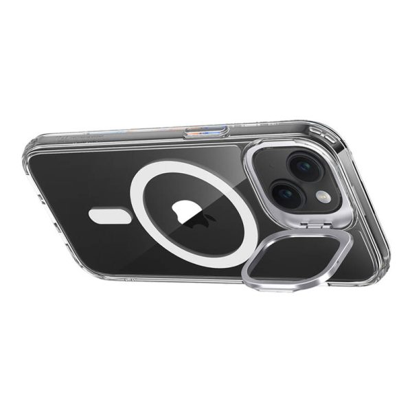 Case ESR Classic Hybrid with Kickstand for iPhone 15, Magsafe (clear) - Image 3