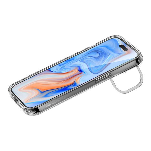 Case ESR Classic Hybrid with Kickstand for iPhone 15, Magsafe (clear) - Image 4