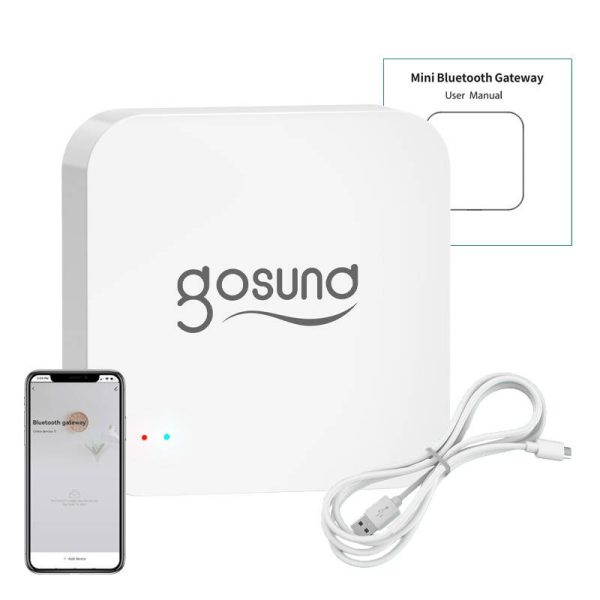 Smart Bluetooth BLE, WiFi Mesh Gateway with Alarm Gosund G2 Tuya - Image 4