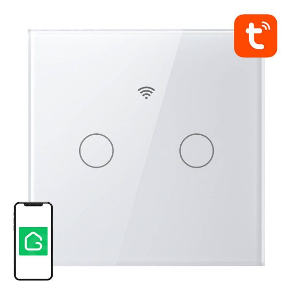 Smart Touch WiFi Light Switch Gosund SLS2 (Optional N, Dual) Tuya — изображение 2