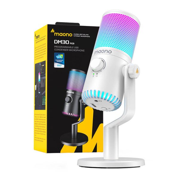 Gaming Microphone Maono DM30RGB (white) - Image 4
