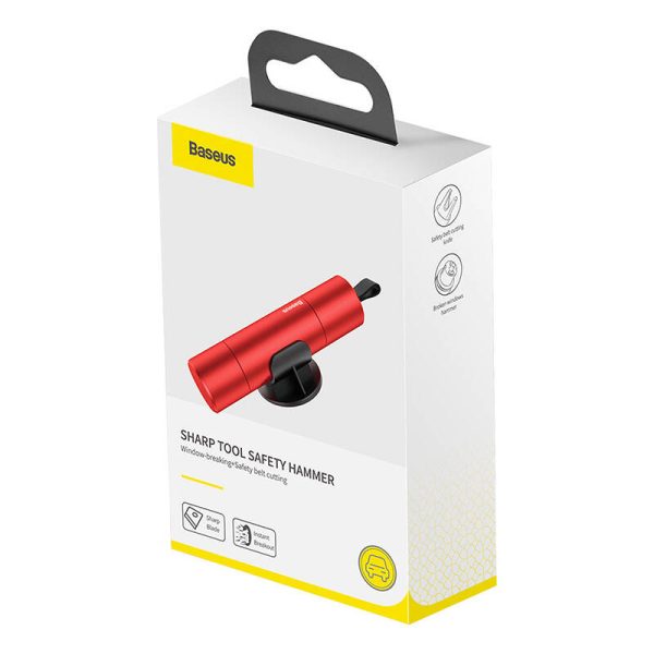 Safety Hammer Baseus Sharp Tool (red) — изображение 6