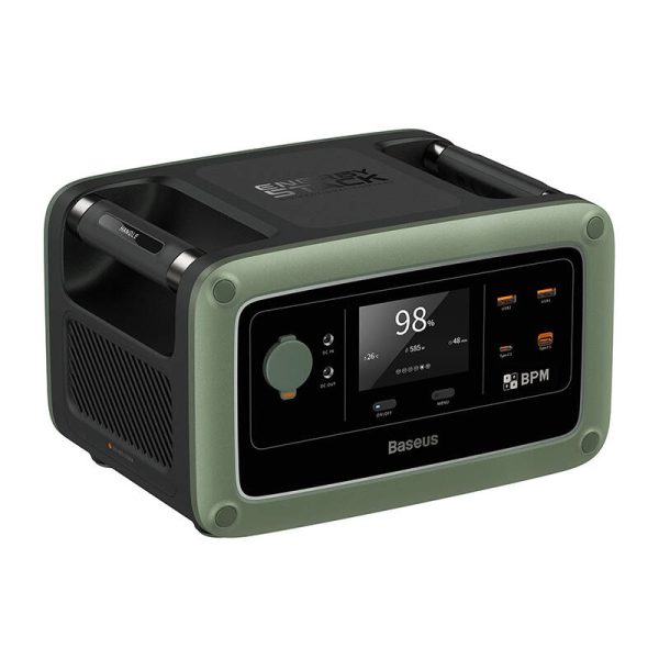 Portable Power Station Baseus Energy Stack 600W Green - Image 6