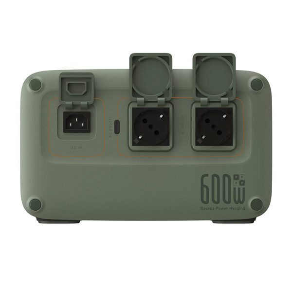 Portable Power Station Baseus Energy Stack 600W Green - Image 4