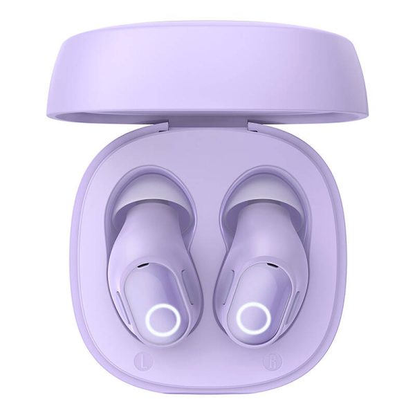 Wireless headphones Baseus Bowie WM02 TWS, Bluetooth 5.0 (Violet) OS - Image 4