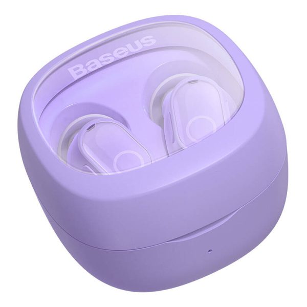 Wireless headphones Baseus Bowie WM02 TWS, Bluetooth 5.0 (Violet) OS - Image 6
