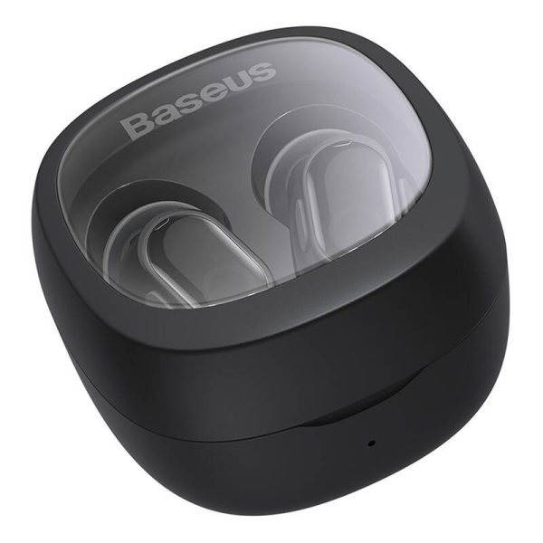 Wireless headphones Baseus Bowie WM02 TWS, Bluetooth 5.0 (black) OS - Image 6