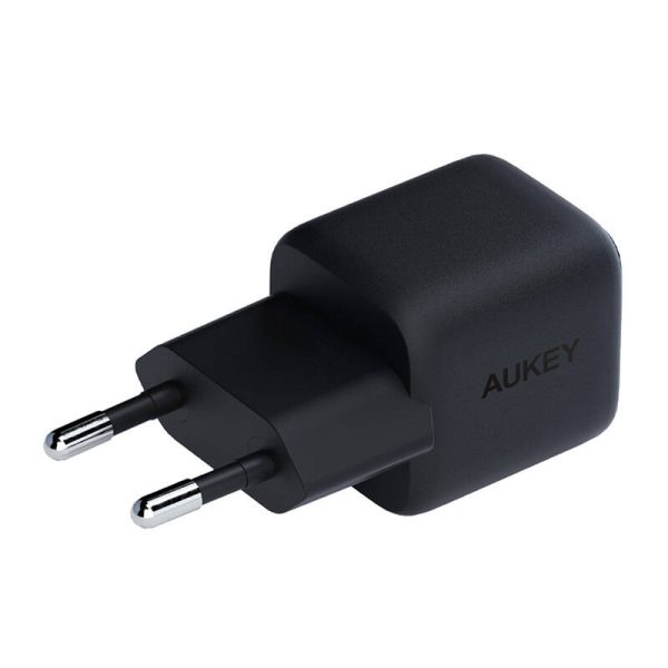 Wall Charger Aukey PA-B1L,USB-C, 30W (black) — изображение 3